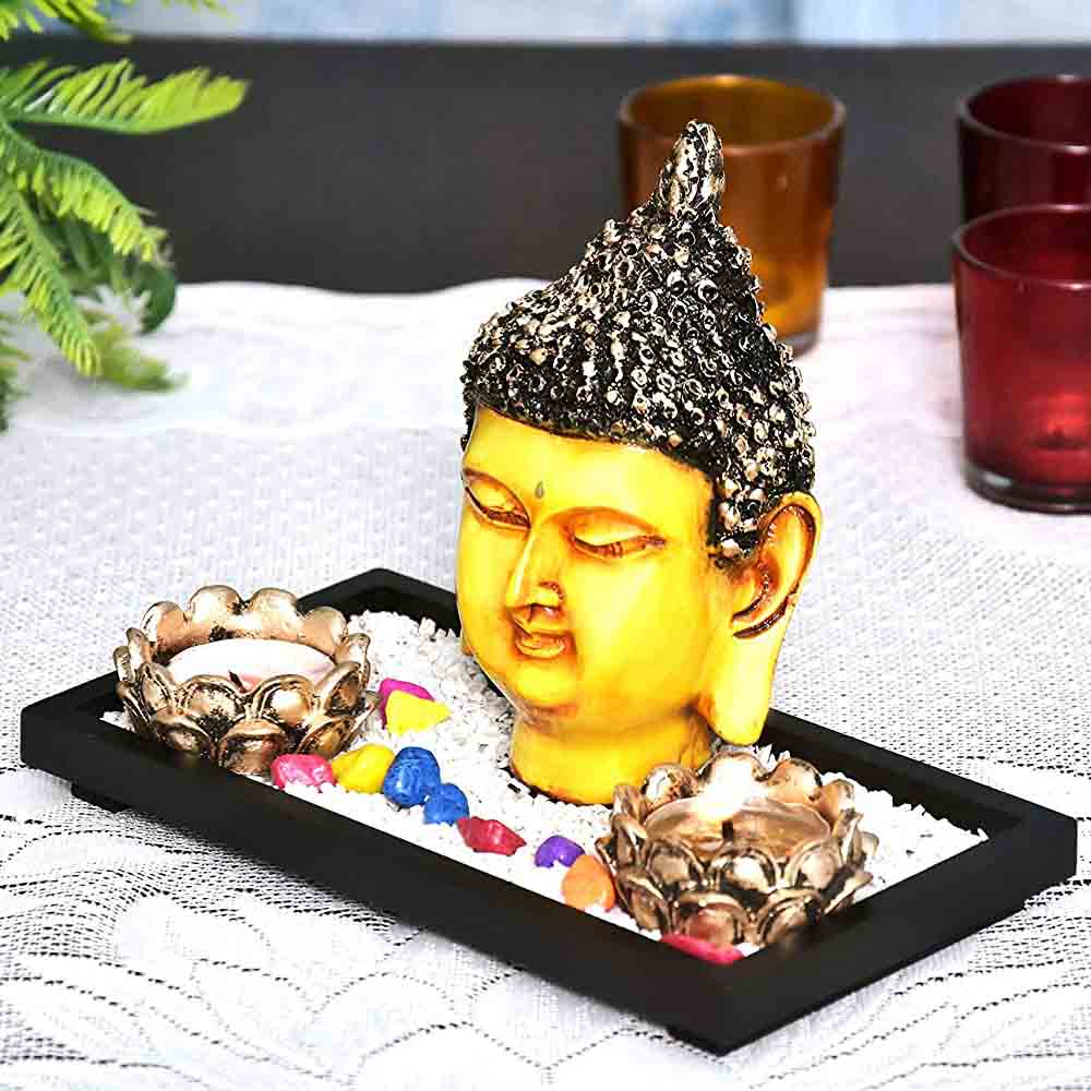 Gautam Buddha Face Statue