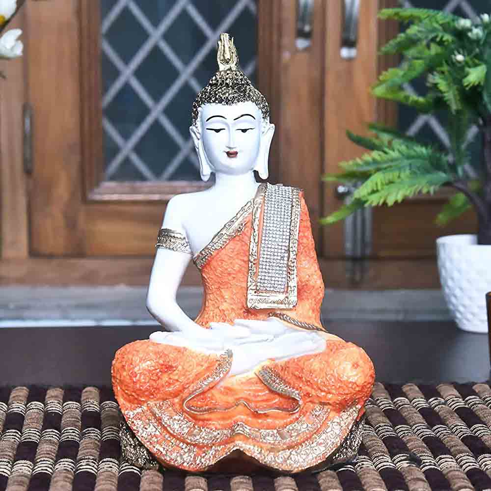 Meditating Lord Buddha Idol