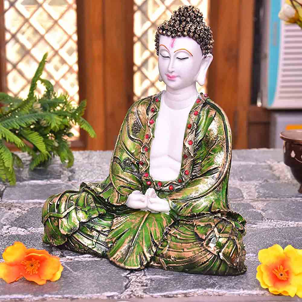 Multicolor Buddha Idol for Gift and Home Décor
