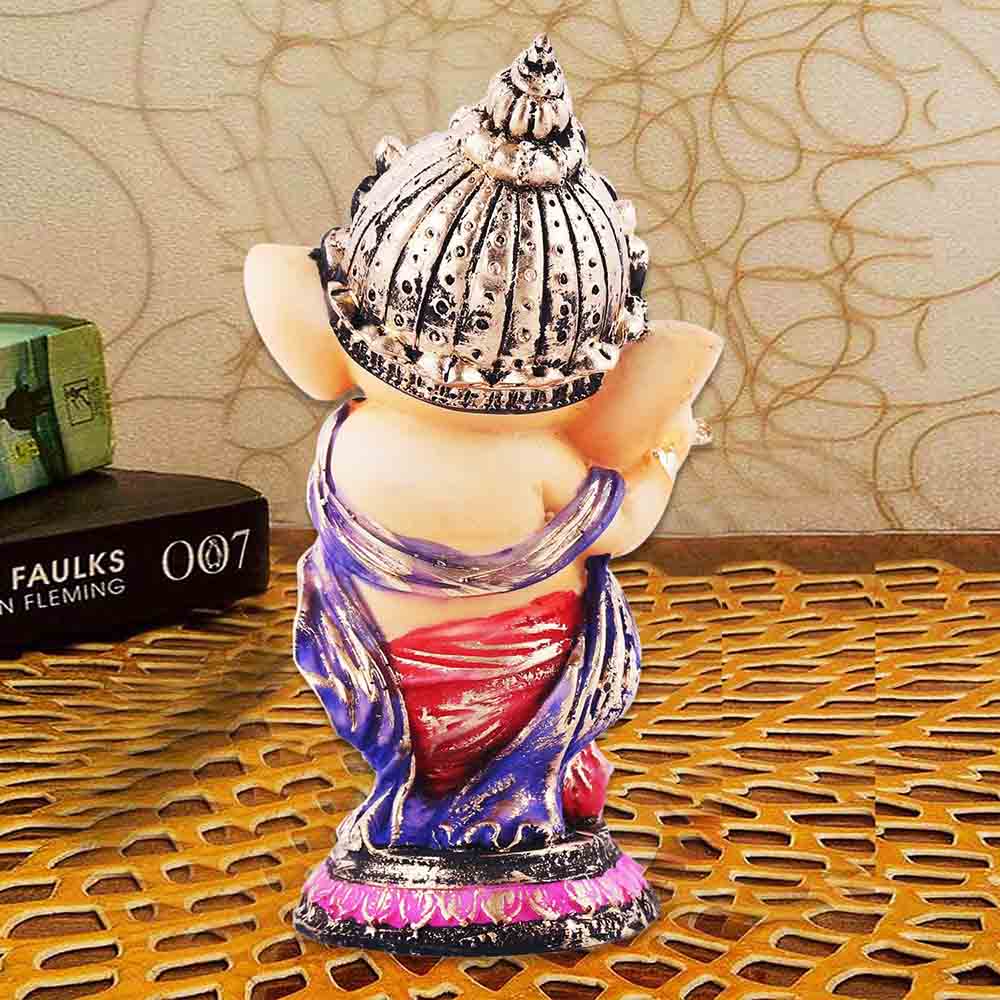 Ganesha Idol Playing Flute