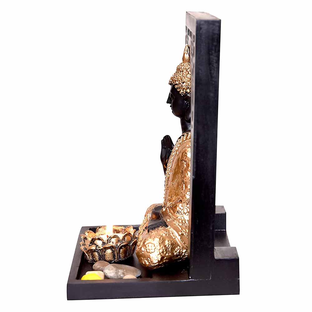 Abhay Mudra Buddha Statue on Royal Tray Online