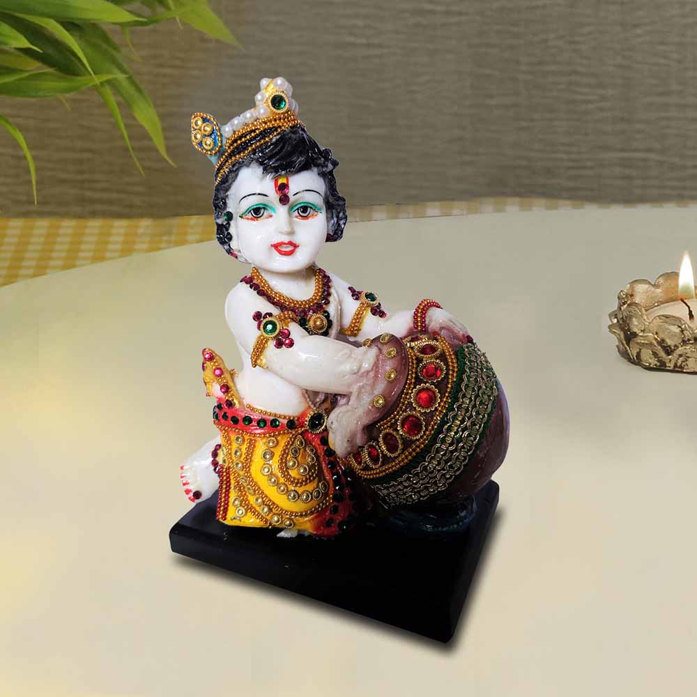 buy krishna idol marble finish