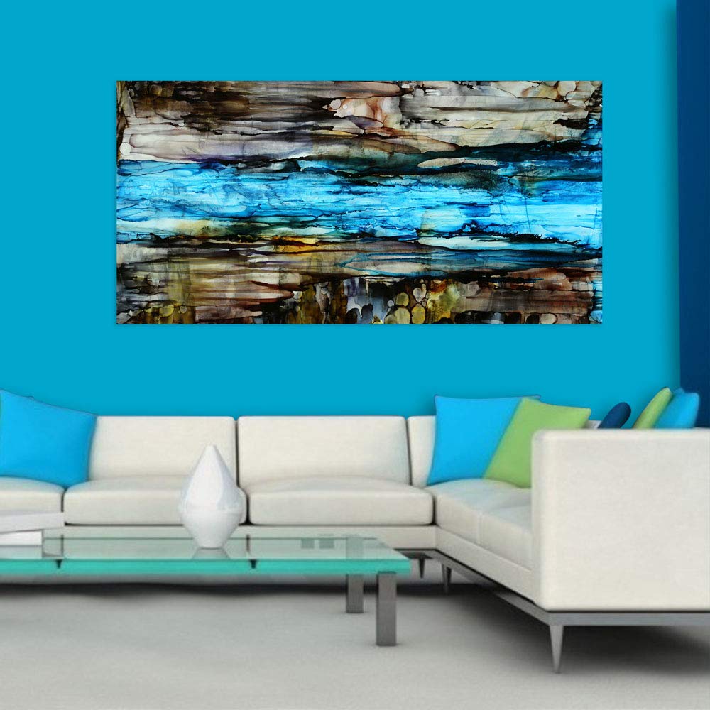 Lake Lover's Serenade: Framed Water-Themed Wall Art That Makes Waves