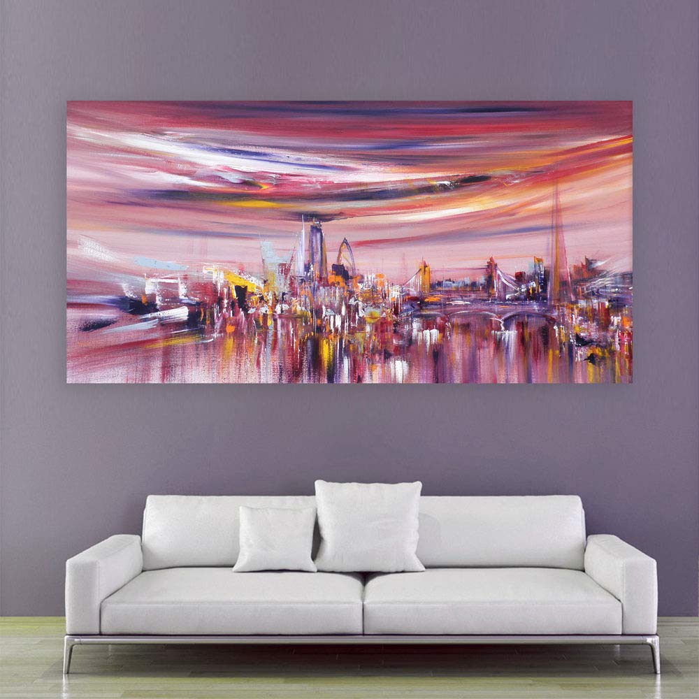 Abstract-tastic 85x40.5cm Framed Wall Art That'll Make Your Walls Pop
