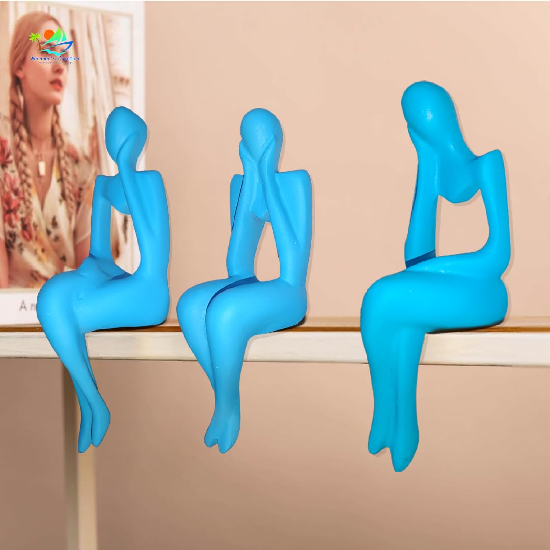 Online purchase Decorative Abstract Thinker Men Statues for home styling