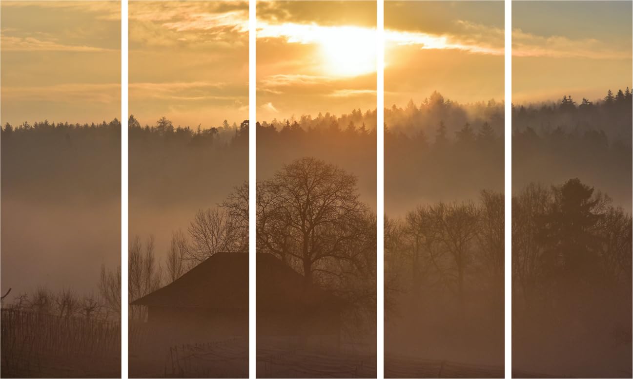 Frame-tastic Views: Photography-Inspired Framed Multi-Panel Landscape Wall Art