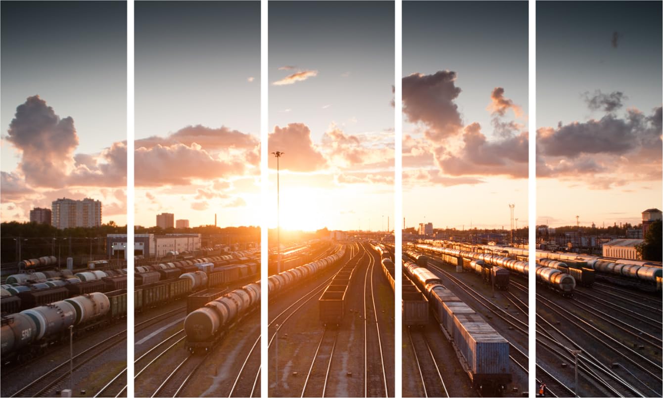 Track-tastic Multi-Frame Railway Track Wall Art That Steals the Show
