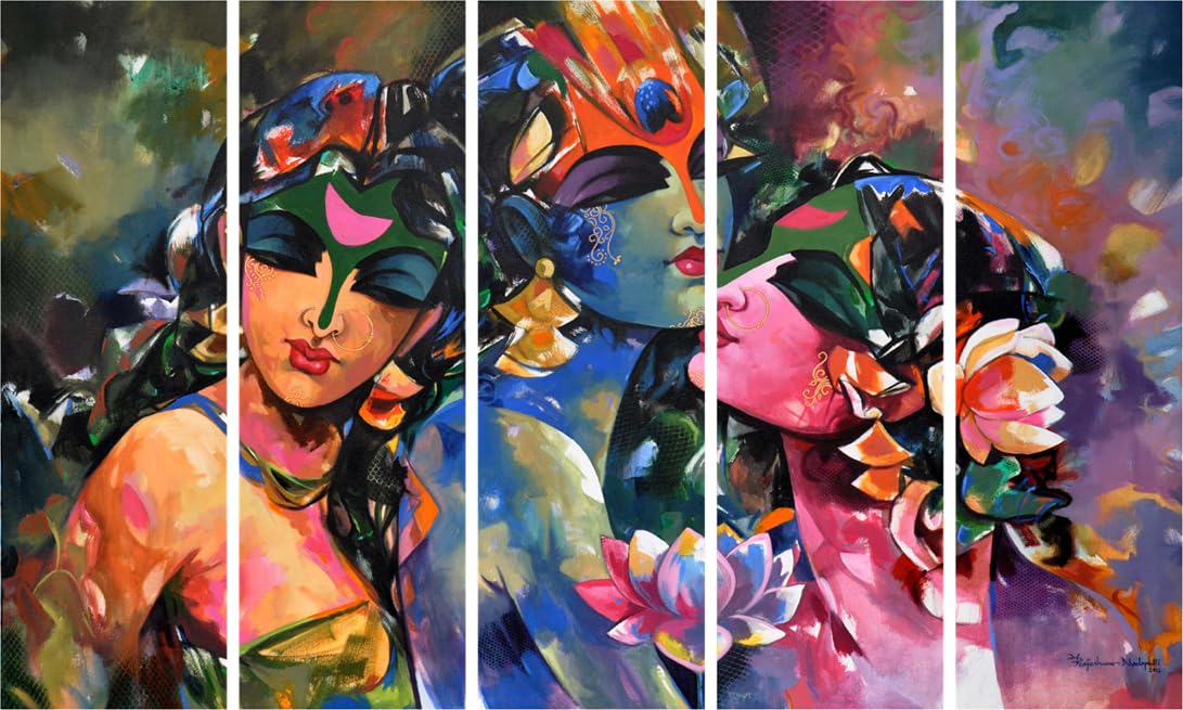 Krishna-tastic Framed Wall Art Set