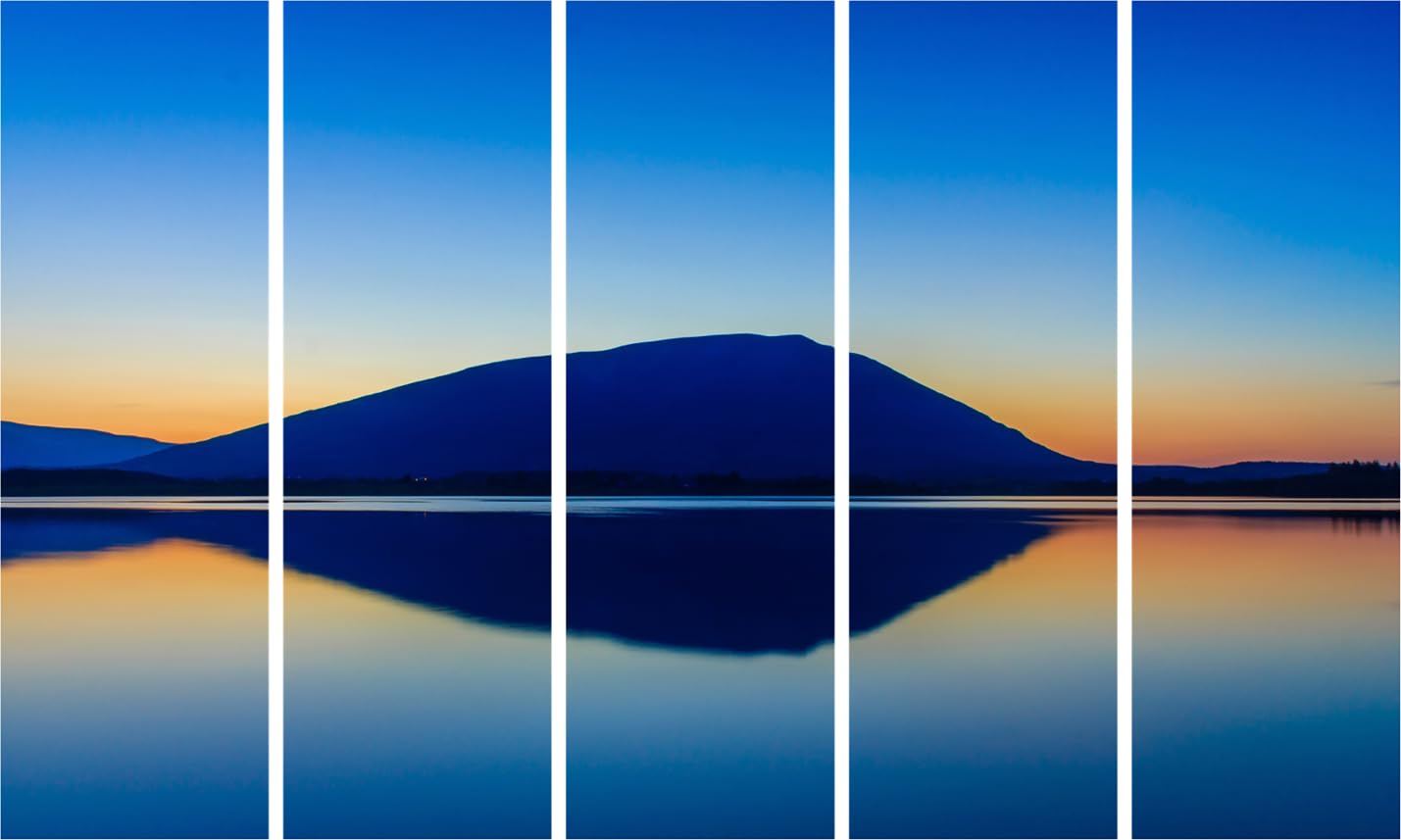 Scale New Heights: Framed Mountain Photography Multi-Frame Wall Art