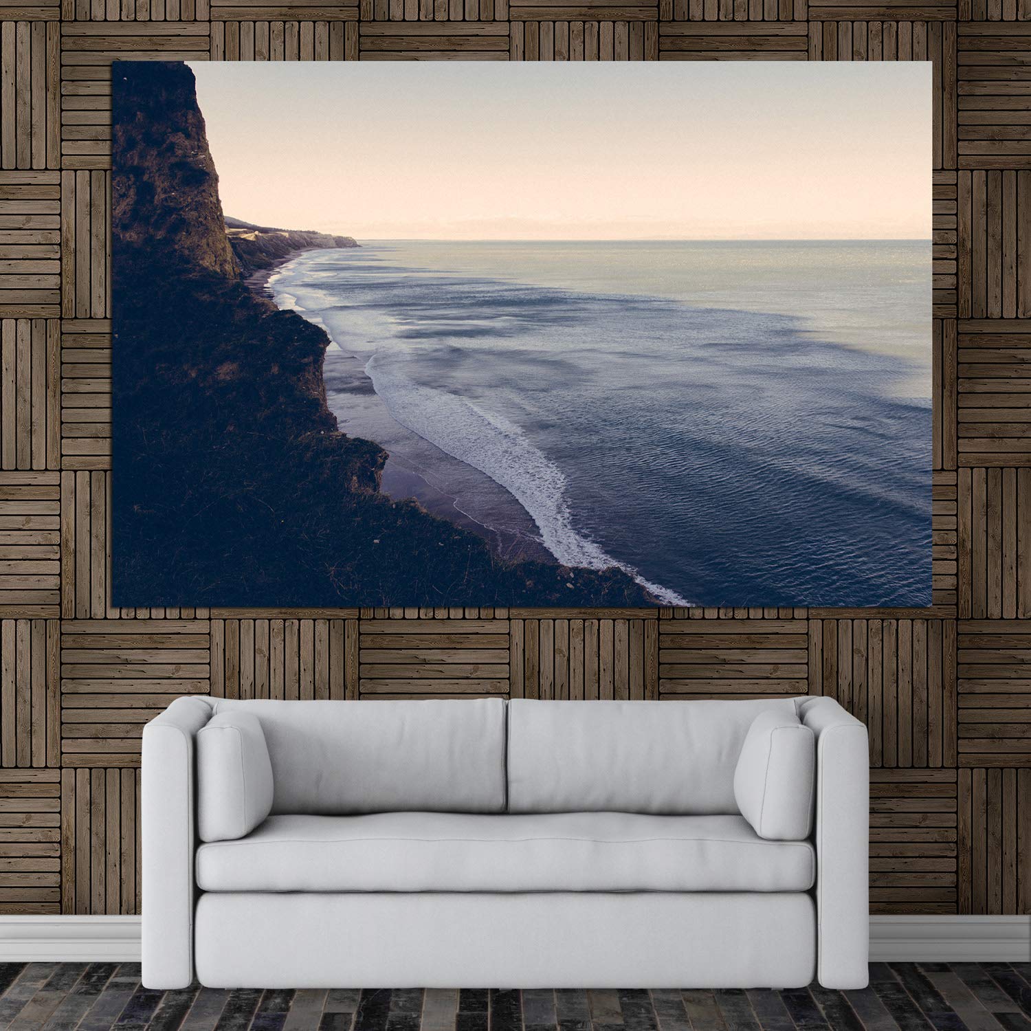 Sea-sational Nature Unframed Wall Art That Makes a Splash (91x61cm)