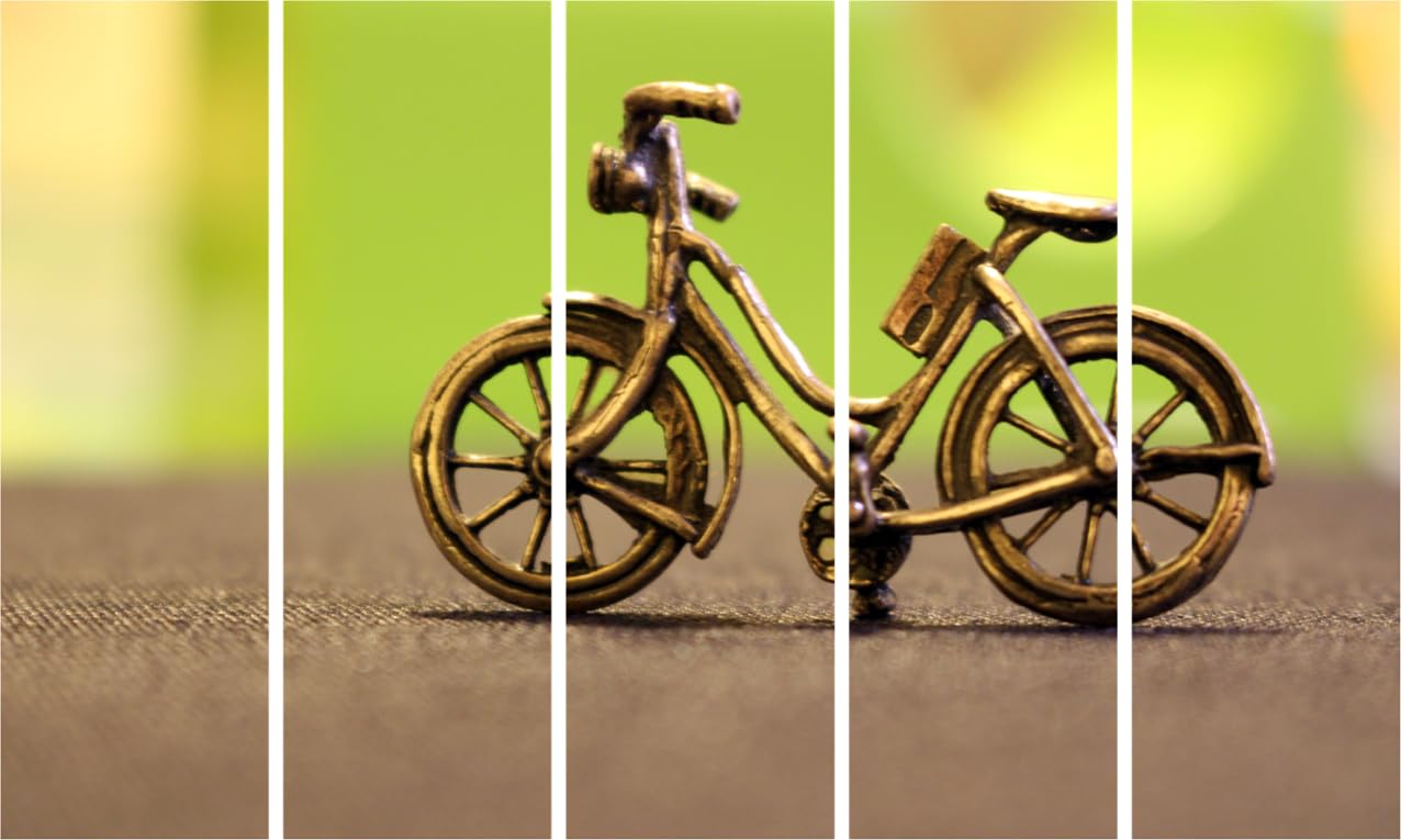 Wheelie Good Vibes: Photography-Framed Mini Bicycle Wall Art (150x76cm)