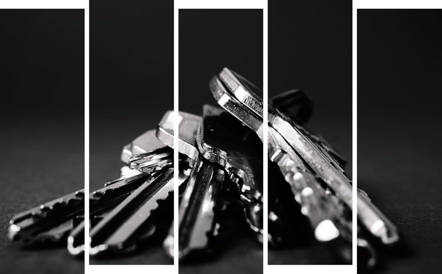 Key-sational Photography Framed Wall Art Thatll Unlock Your Vibe (150x76cm Multi-Frame)