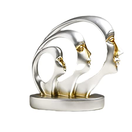 Compact resin accent piece for ergonomic desk layout