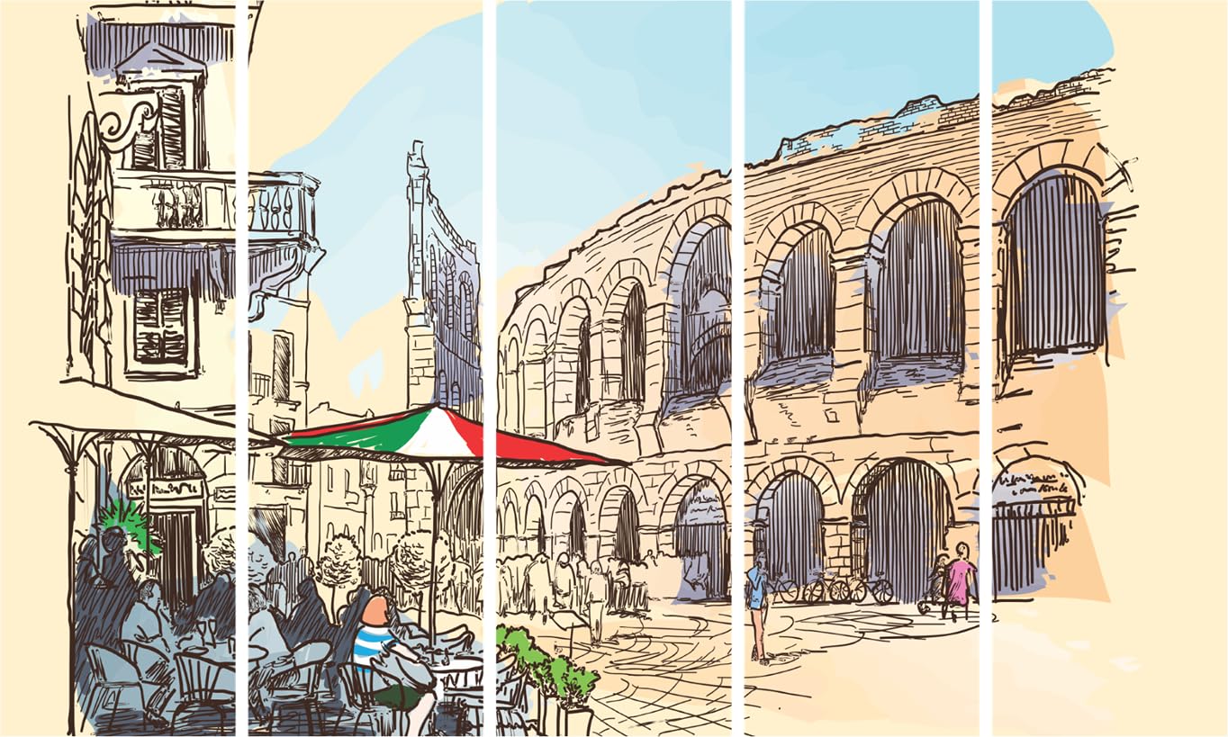 Verona-tastic Italy Canvas That'll Make Your Walls Swoon - Framed Wall Art Extravaganza