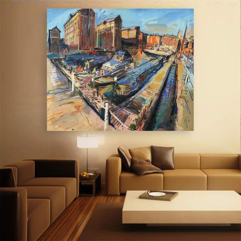Harbour City Unframed Wall Art That Makes Waves