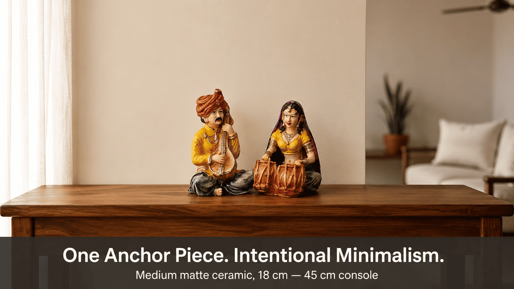 How Many Decor Accents Does a Minimalist Indian Living Room Actually Need