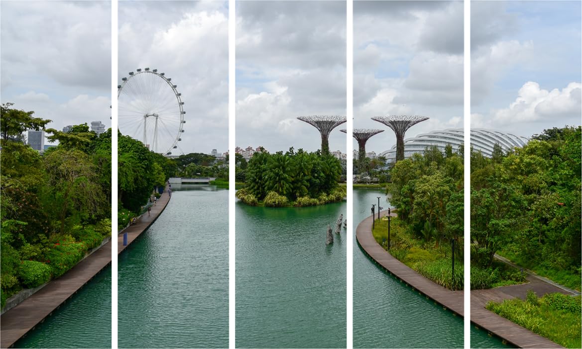 London Calling: Framed 5-Panel Wall Art Thatll Give Your Room the Royal Treatment