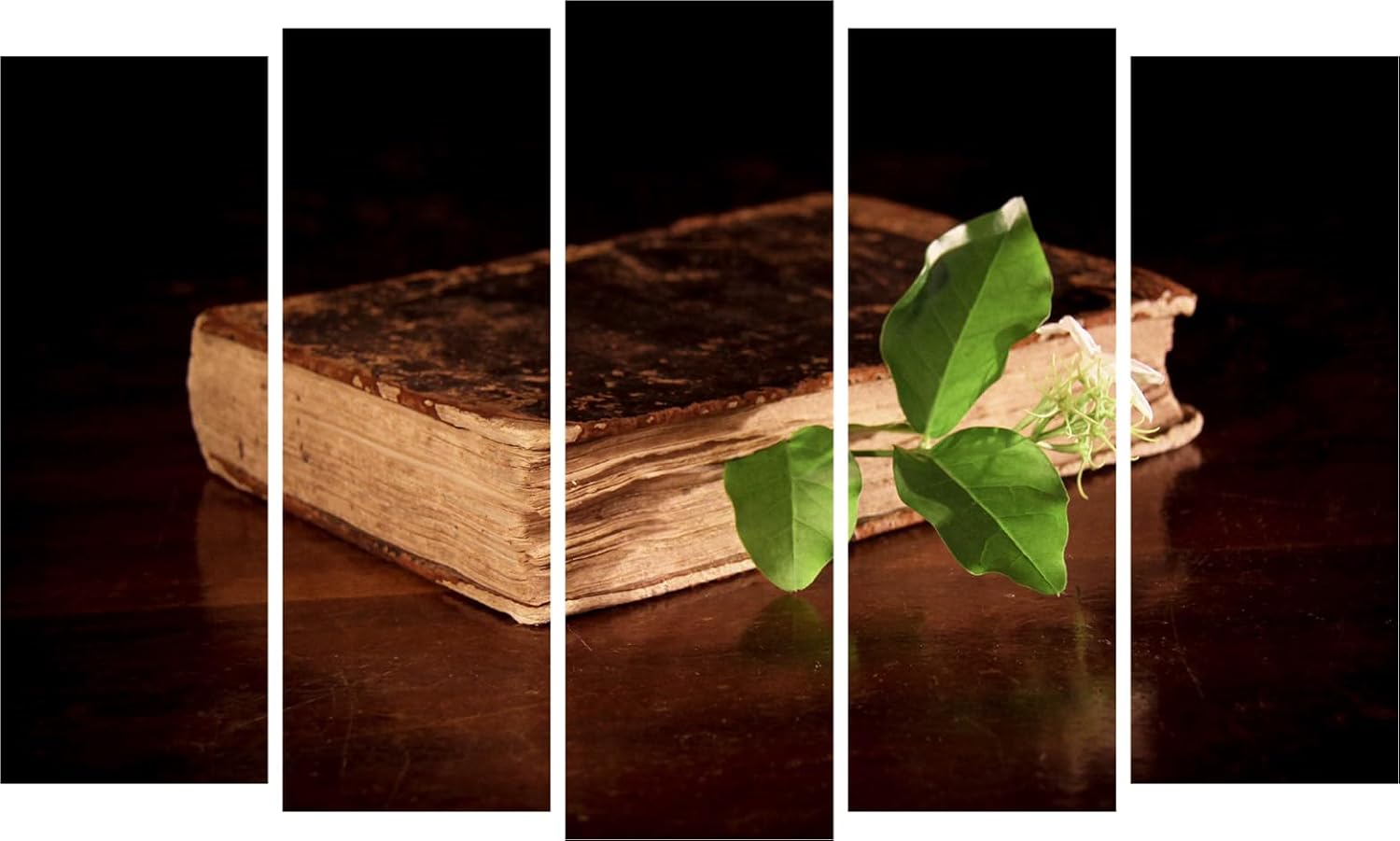 Turn Pages Into Art: Ancient Book Photography Framed Wall Art