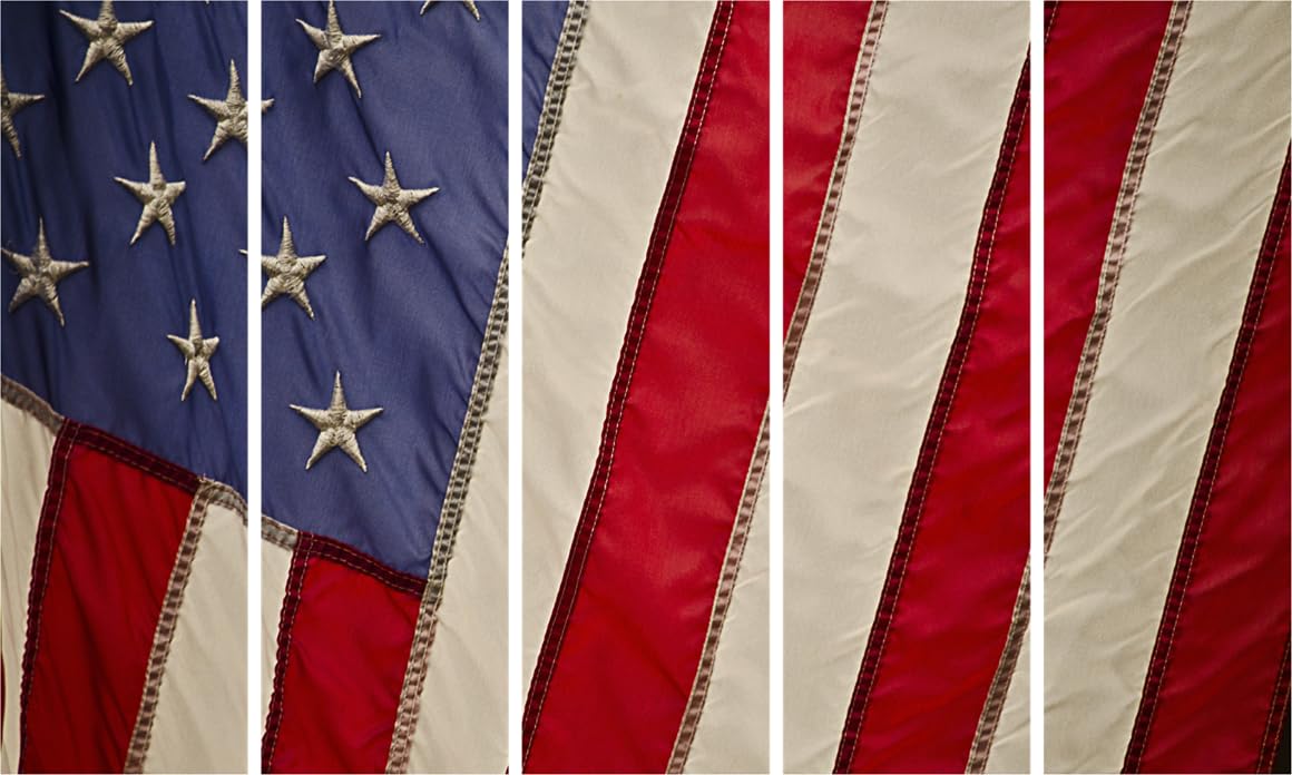 Stars & Stripes Spectacular: Framed Flag Photography That'll Rally Your Walls - Multi-Frame Wall Art
