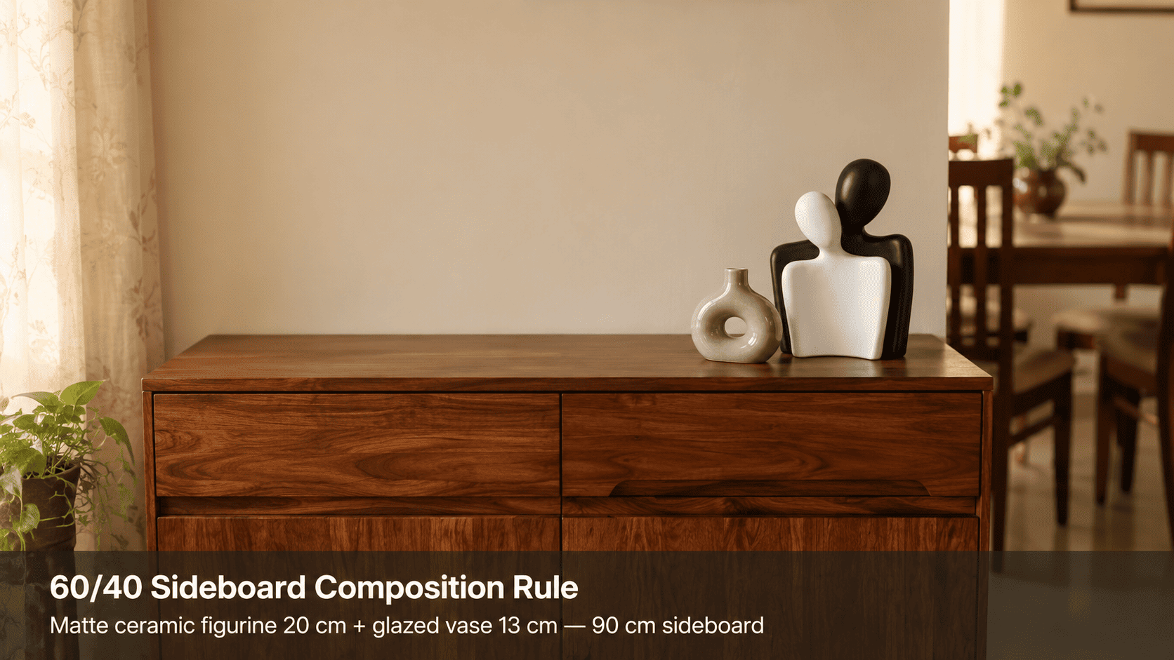 Ceramic Figurines vs Abstract Vases Which Elevates a Dining Room Sideboard Better
