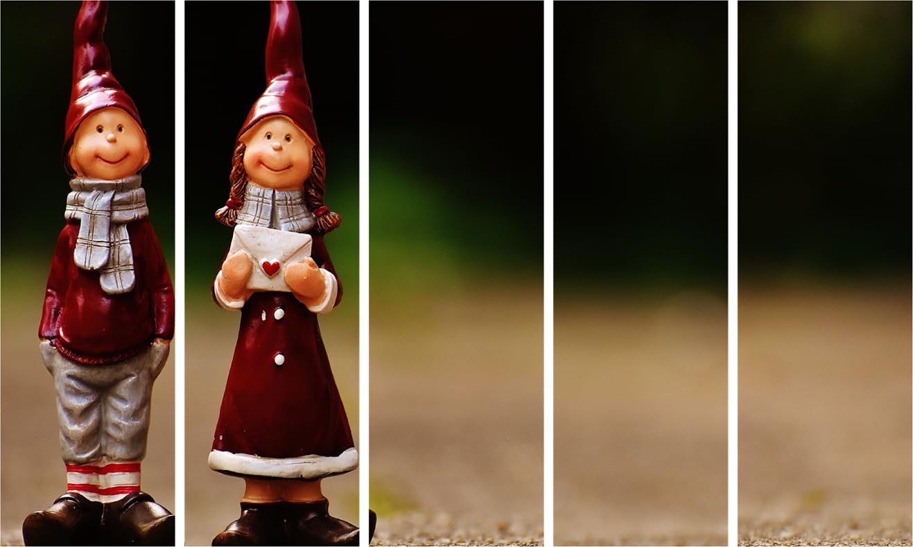 Tiny Treasures: Multi-Frame Miniature Wall Art That'll Jazz Up Your Space (150x76cm Framed)
