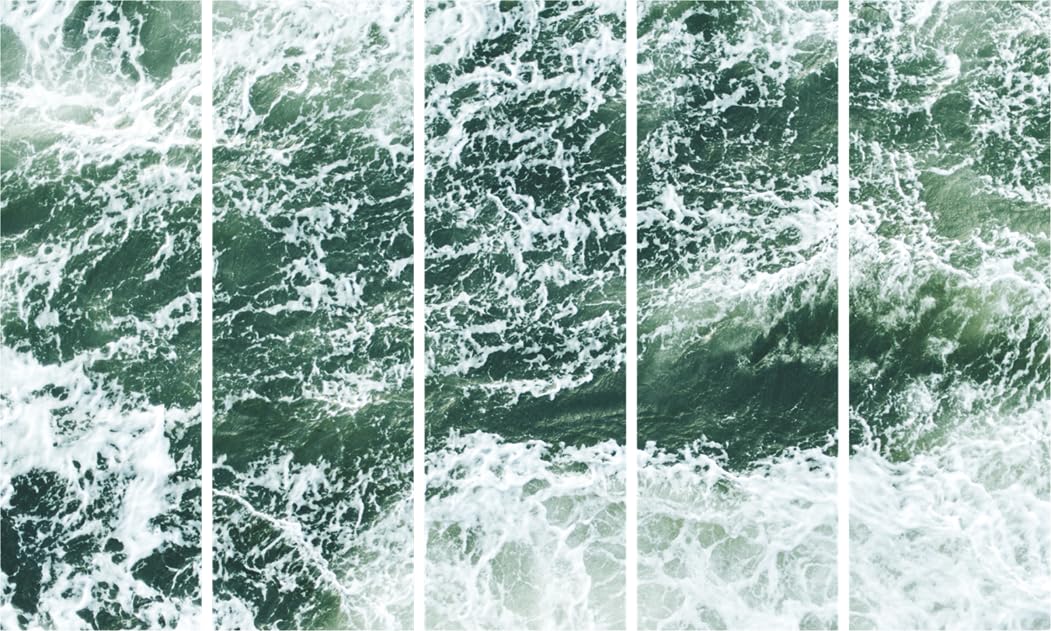 Wave Hello: Framed Nature-Inspired Wall Art That'll Make Your Walls Surf's Up (127x76cm)