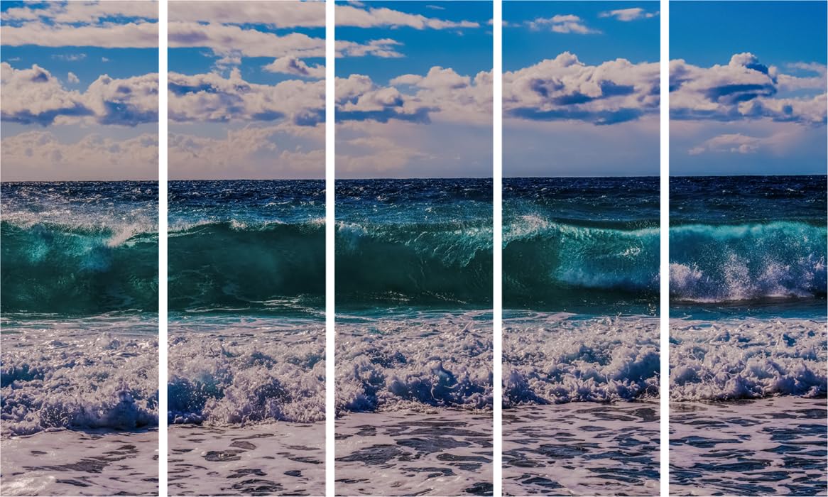 Wave Hello: Sea Tides Framed Multi-Panel Wall Art That Splashes Style