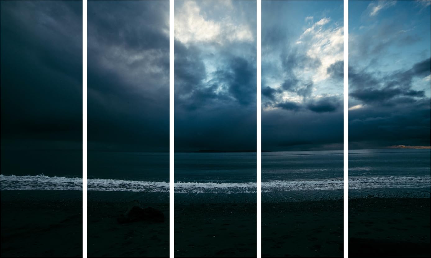 Wave Hello to Drama: Framed Photography Wall Art for Stormy Vibes