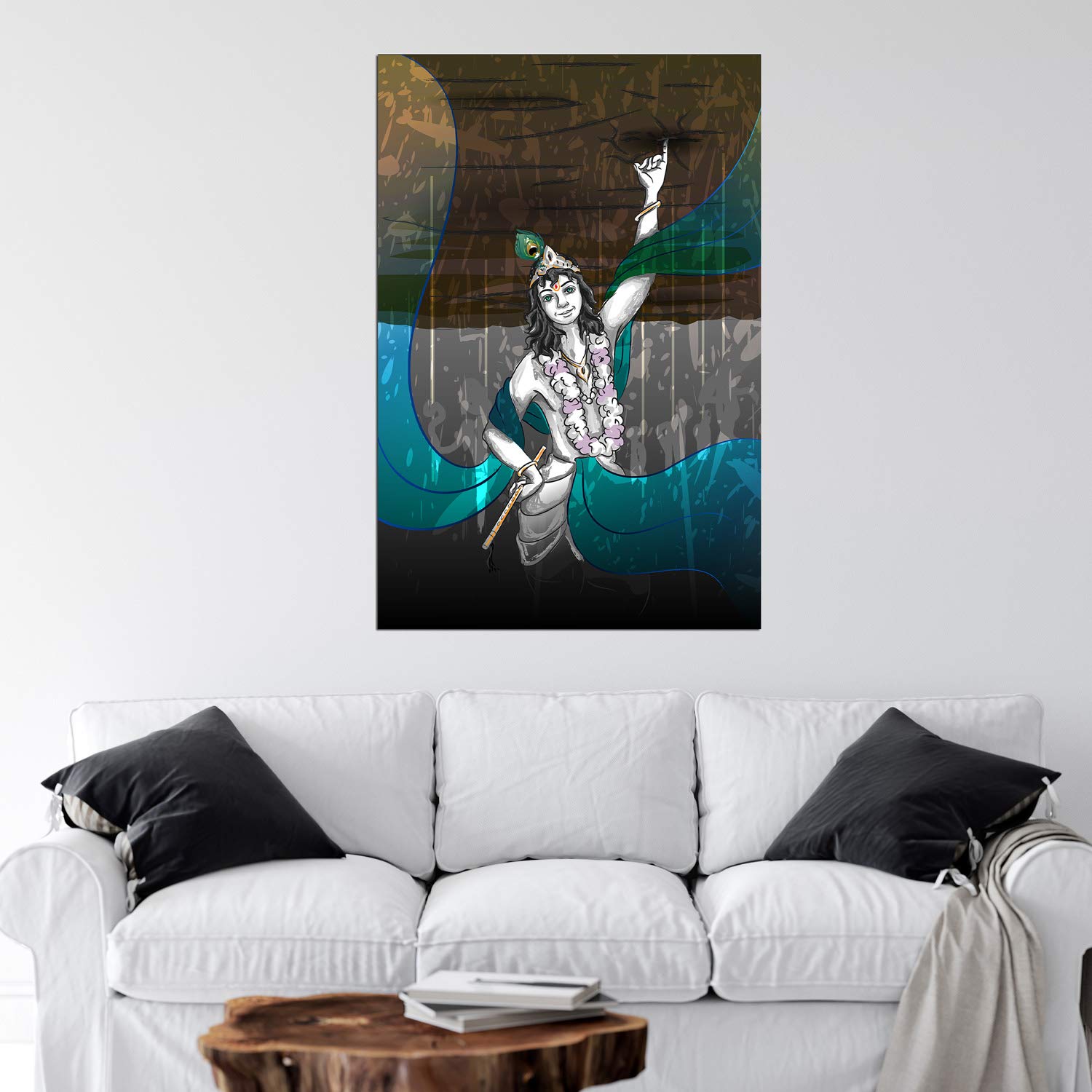 Krishna Groove: Unframed Wall Art to Make Your Walls Sing