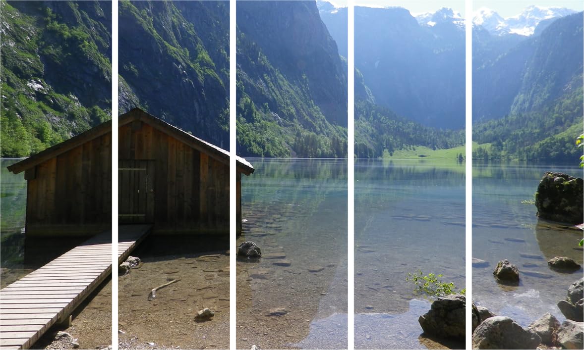 Nature's Snapshots: Photography Framed Multi-Frame Wall Art That'll Make Your Walls Bloom (150x76cm)