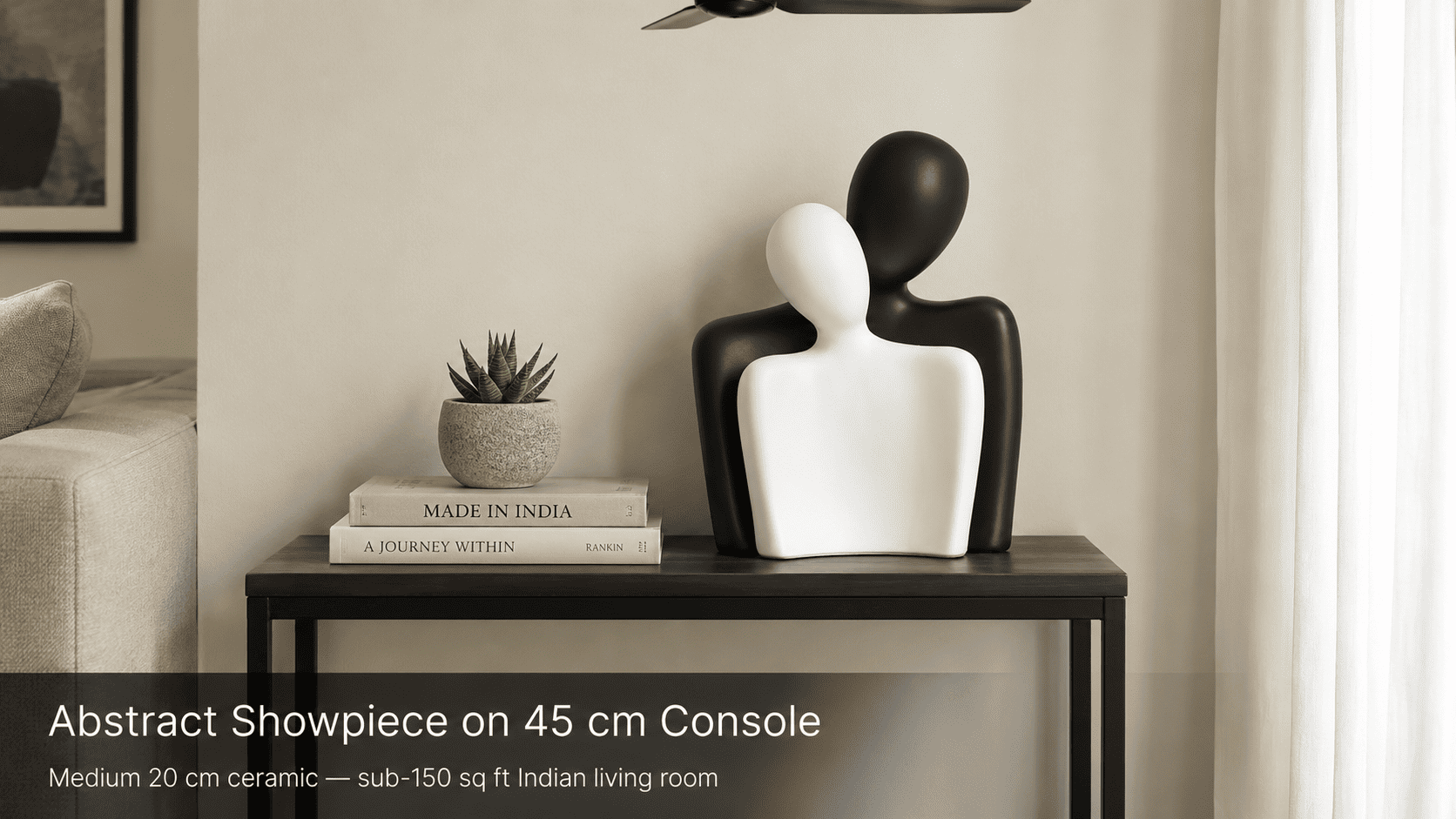 Abstract vs Figurative Decor Objects Which Works Better in an Indian Living Room
