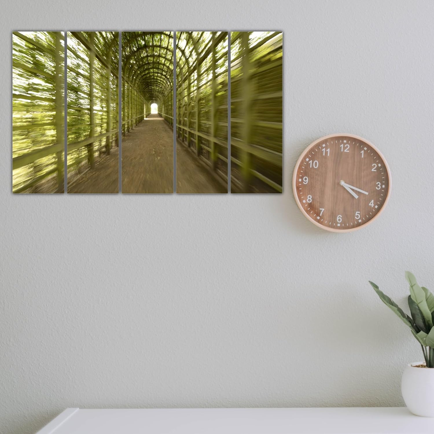 Vibrant multi-frame nature photography Wall Art with crisp laminates and rich colors