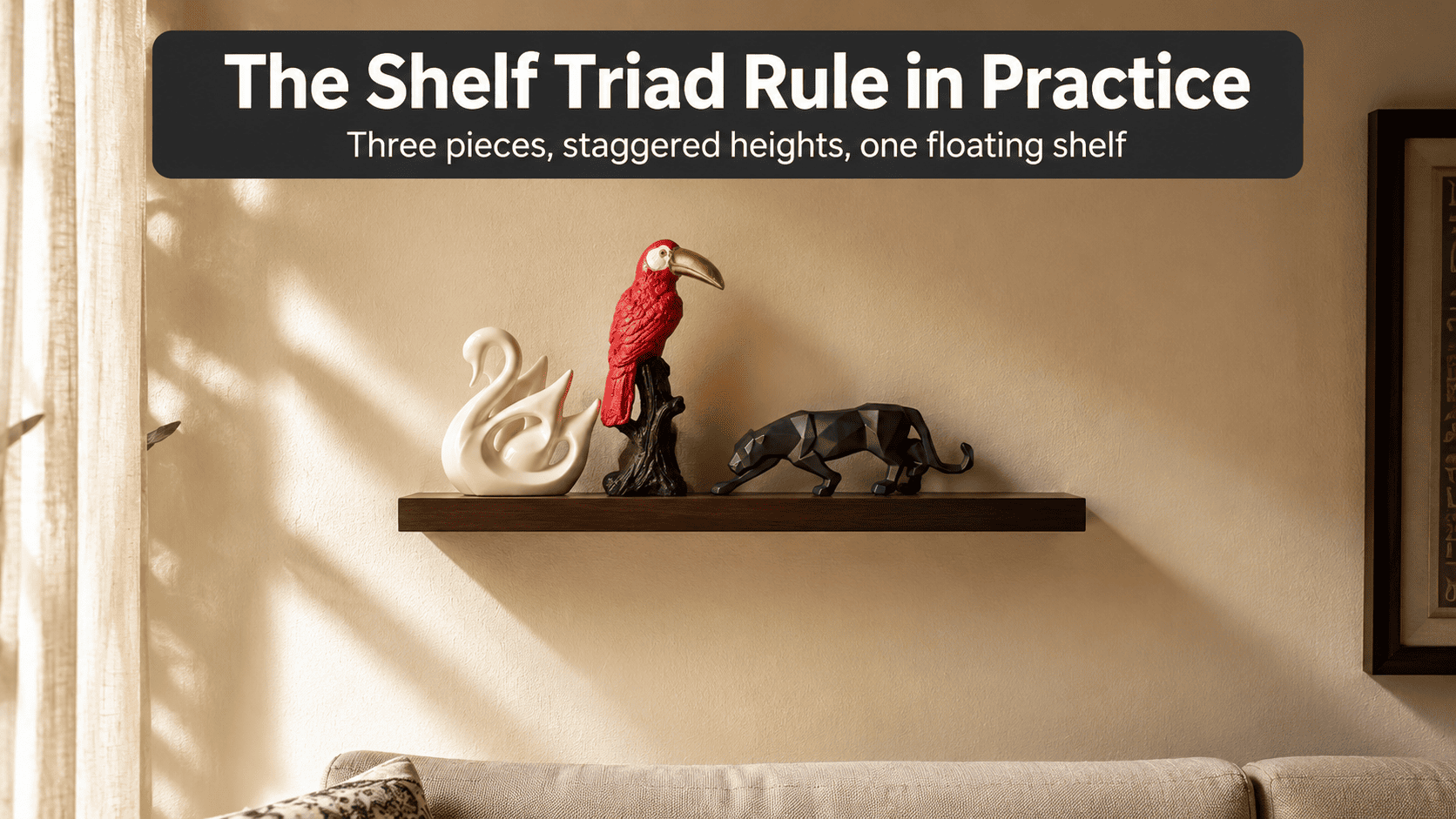 5 Shelf Decor Ideas for Small Living Rooms Under 150 Sq Ft